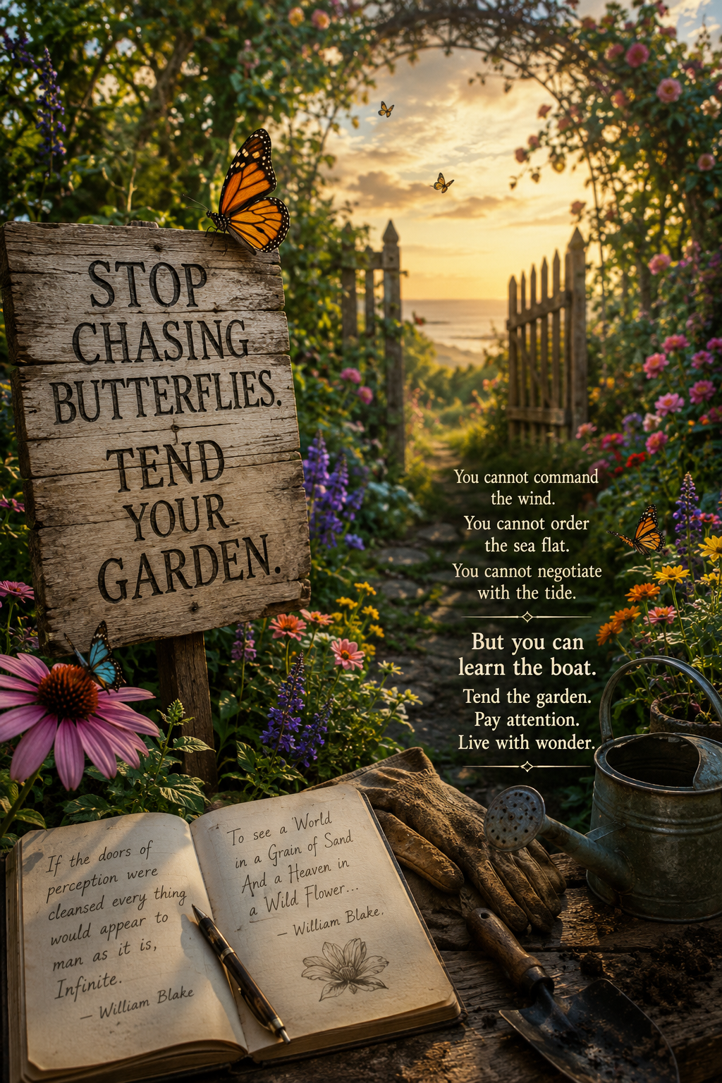 Stop Chasing Butterflies