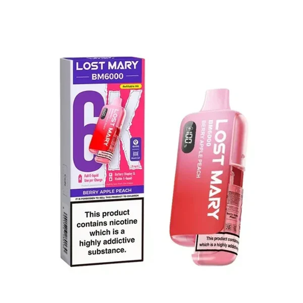 Lost Mary BM6000 for Flavour Variety and Easy Use